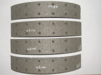 Allgaier Bremsbeläge 60 x 6 x 381/284 Ø 350 inkl. Nieten 4 x 10